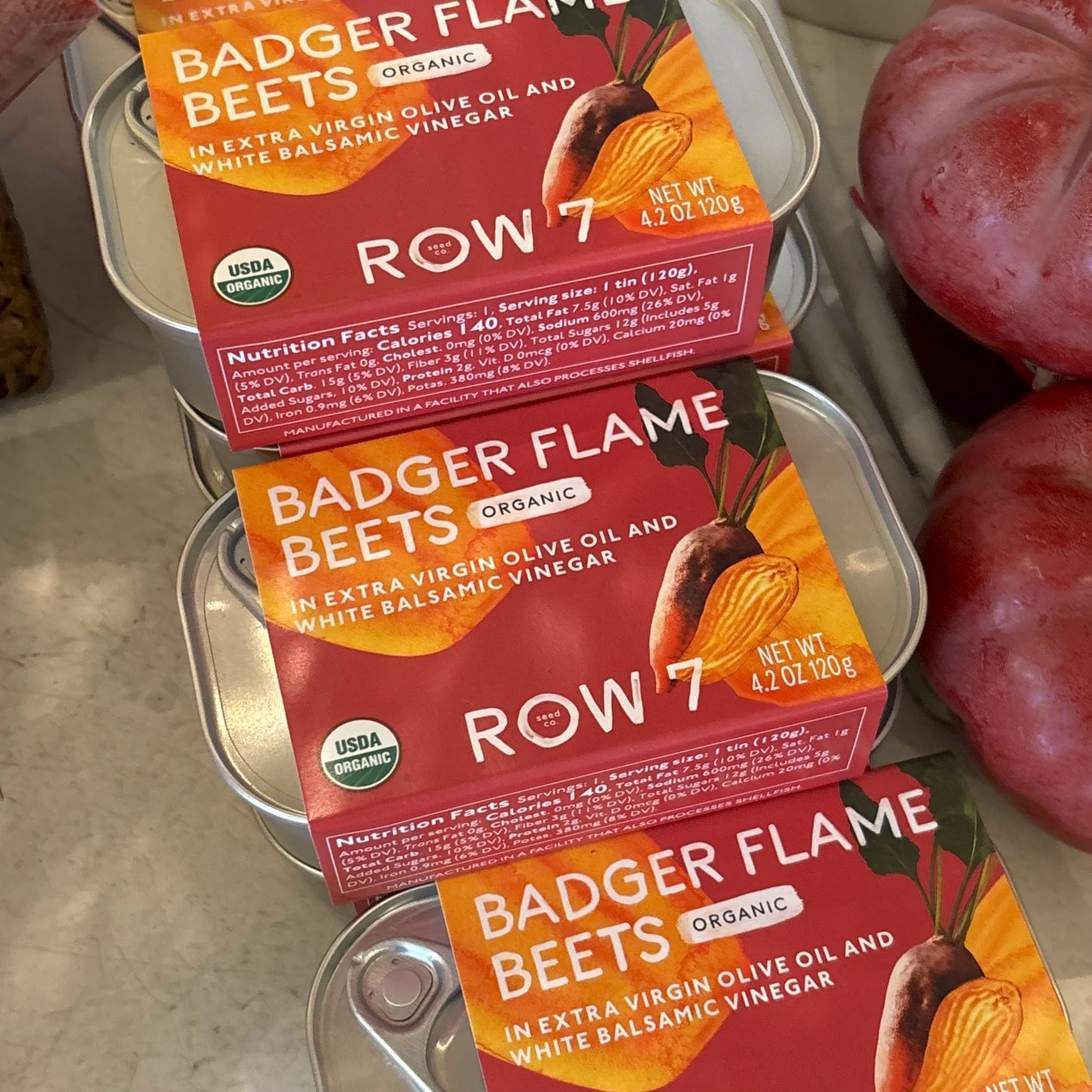 Badger Flame Beets Tin