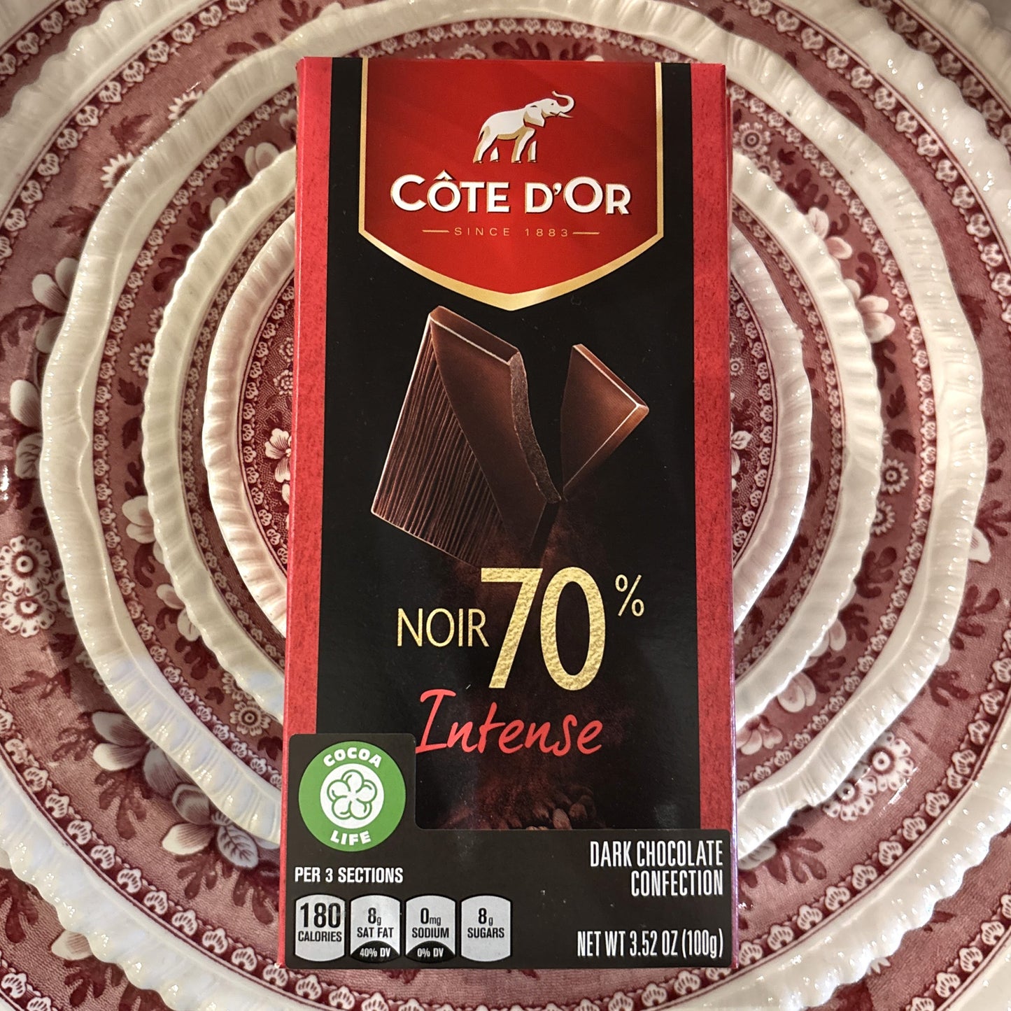 Cote D'Or 70% Dark Chocolate Bar