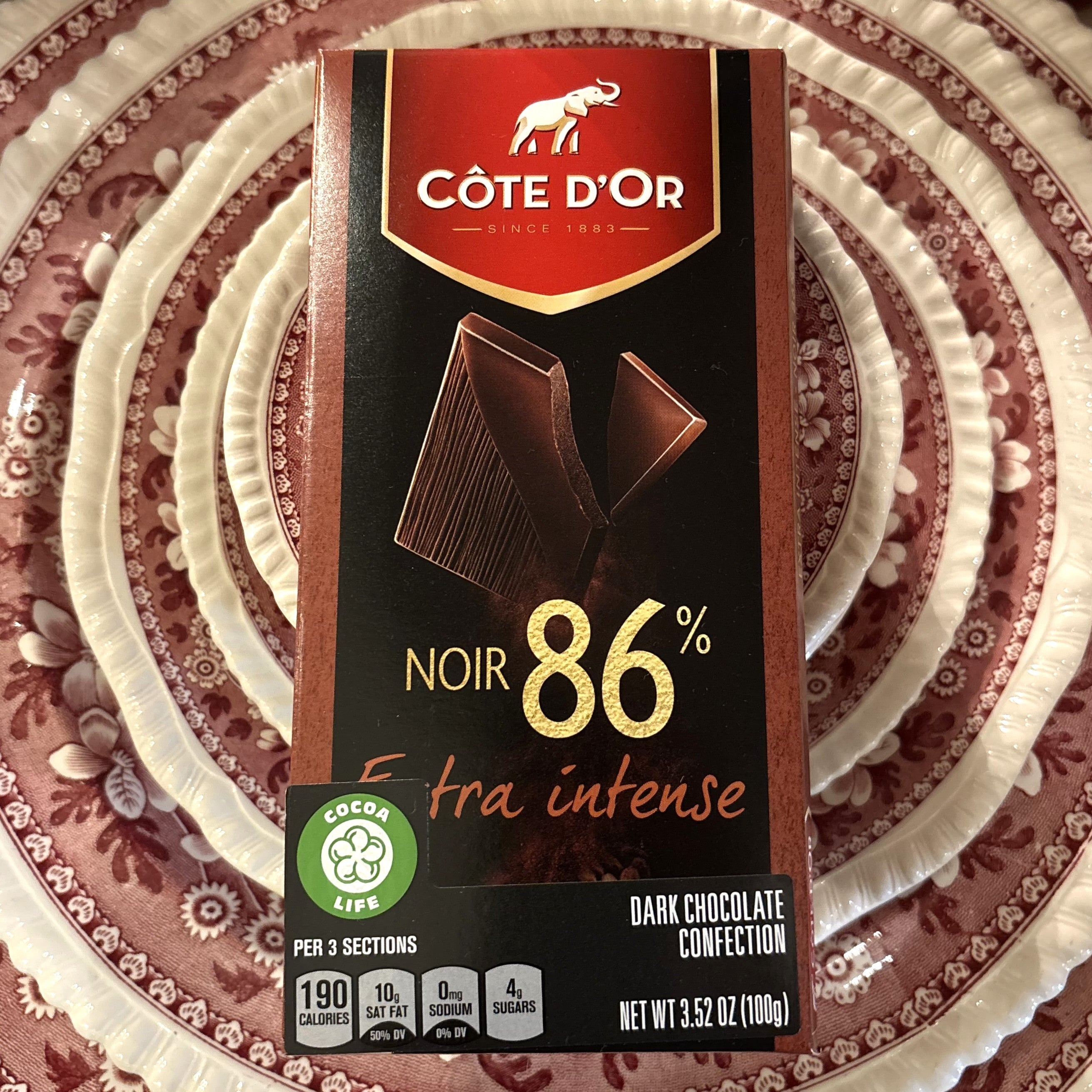 Cote D'Or 86% Extra Dark Chocolate Bar – Watson Kennedy