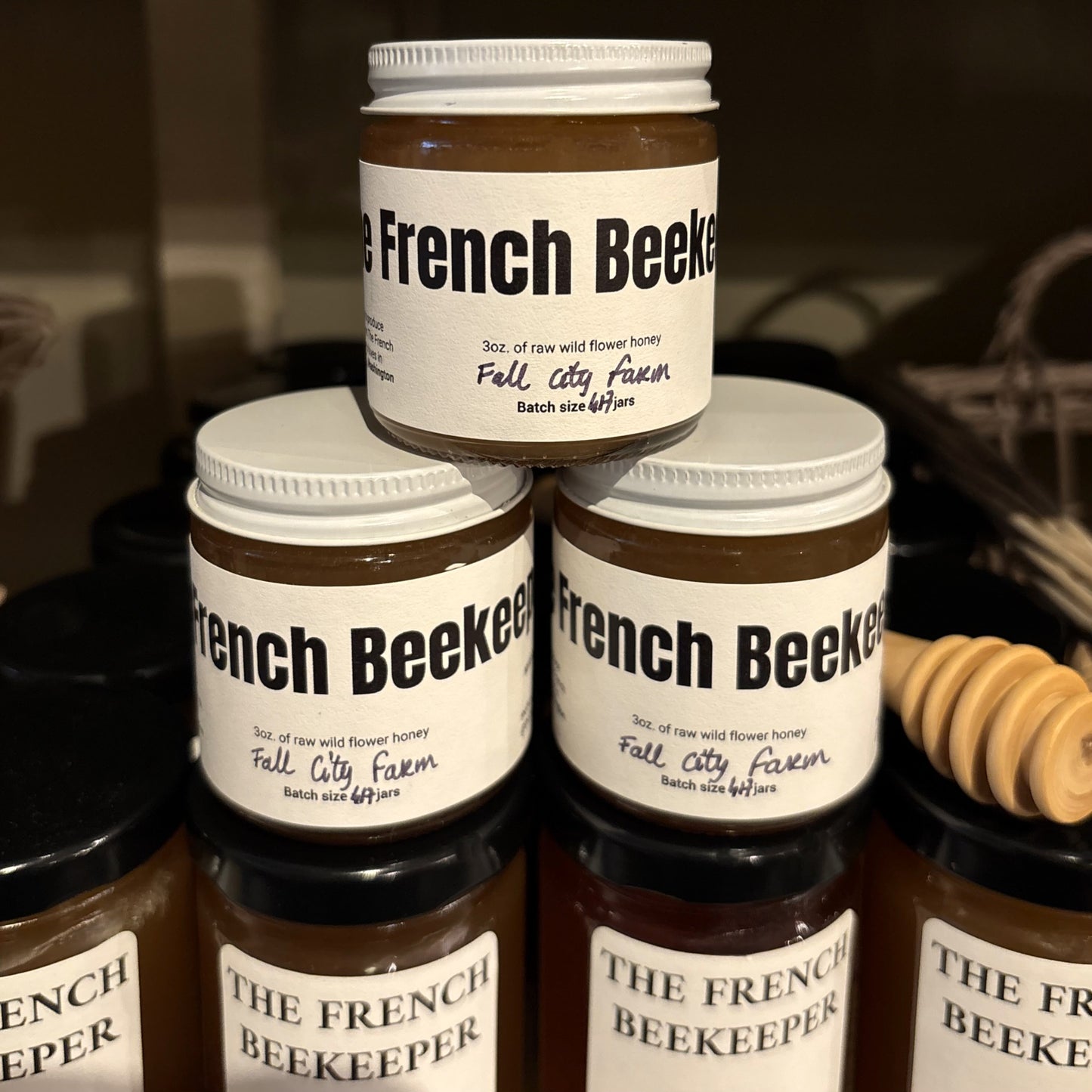 Fall City Wildflower Raw Honey, 3oz