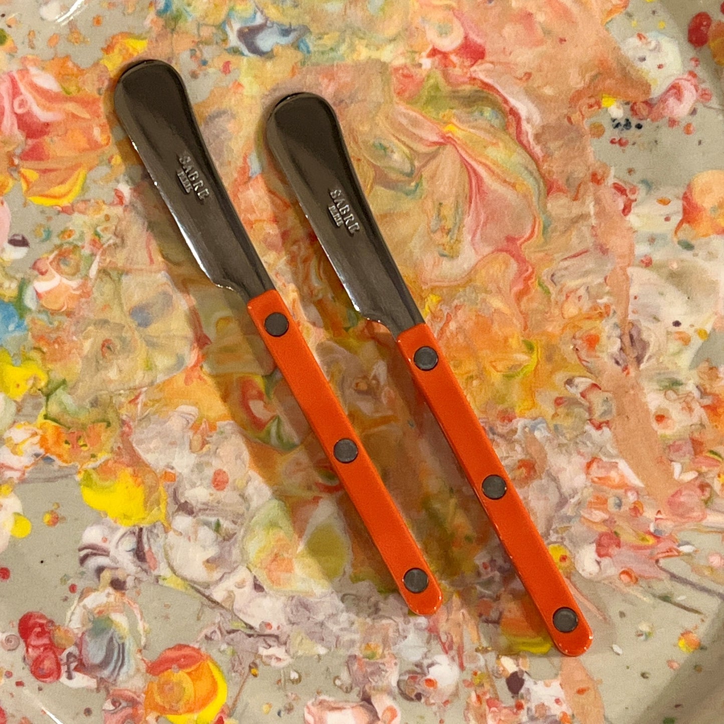Bistro Cheese Spreader, Orange