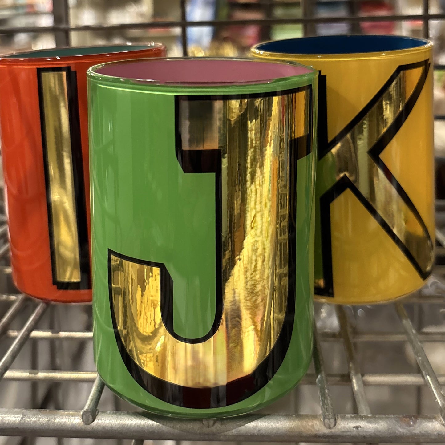 "J" Green Bridie Hall Brush Pot Figgins