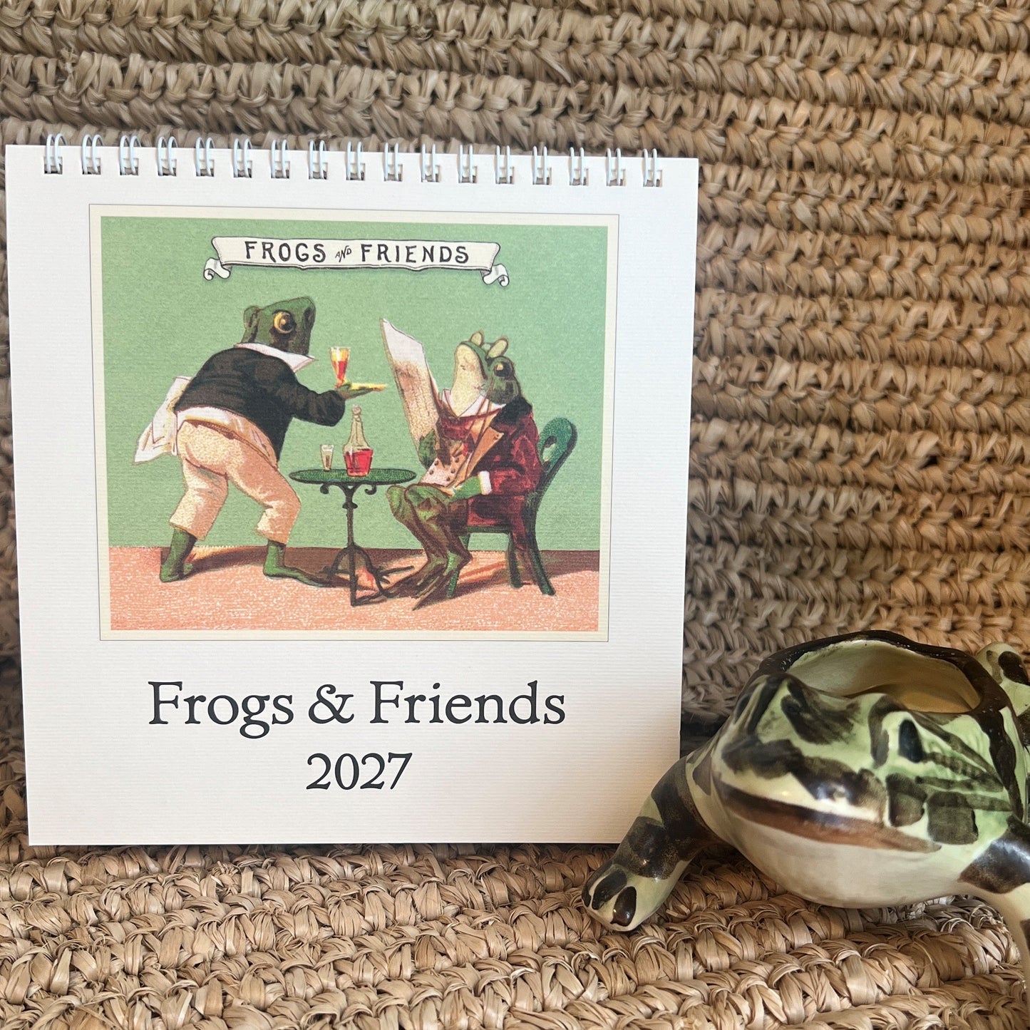 Frogs & Friends Desk Calendar 2027