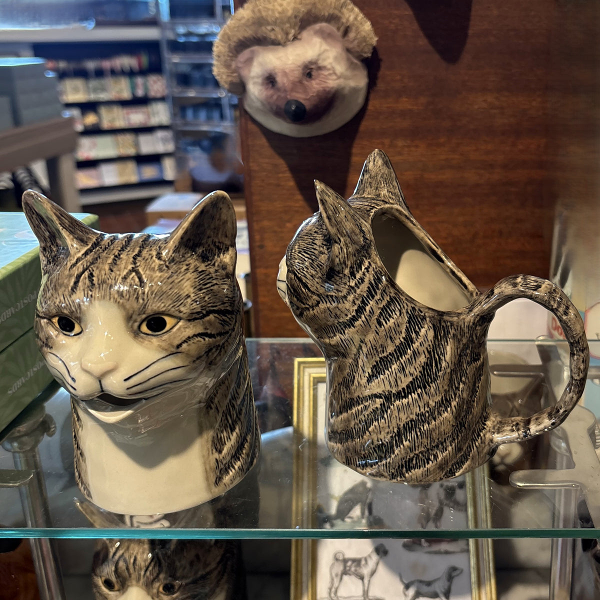 Millie Brown Cat Jug with Spout