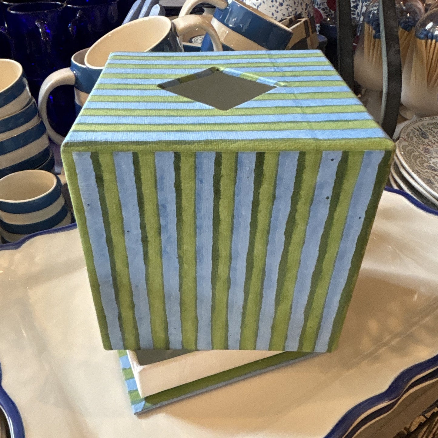 Blue and Green Box Cover