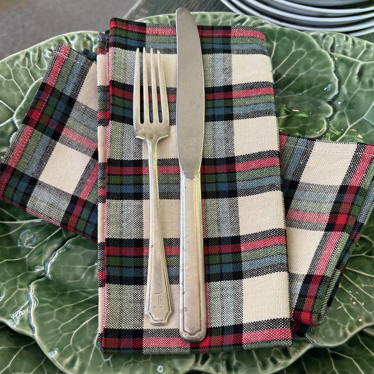 Idyllwild Plaid Napkins Set