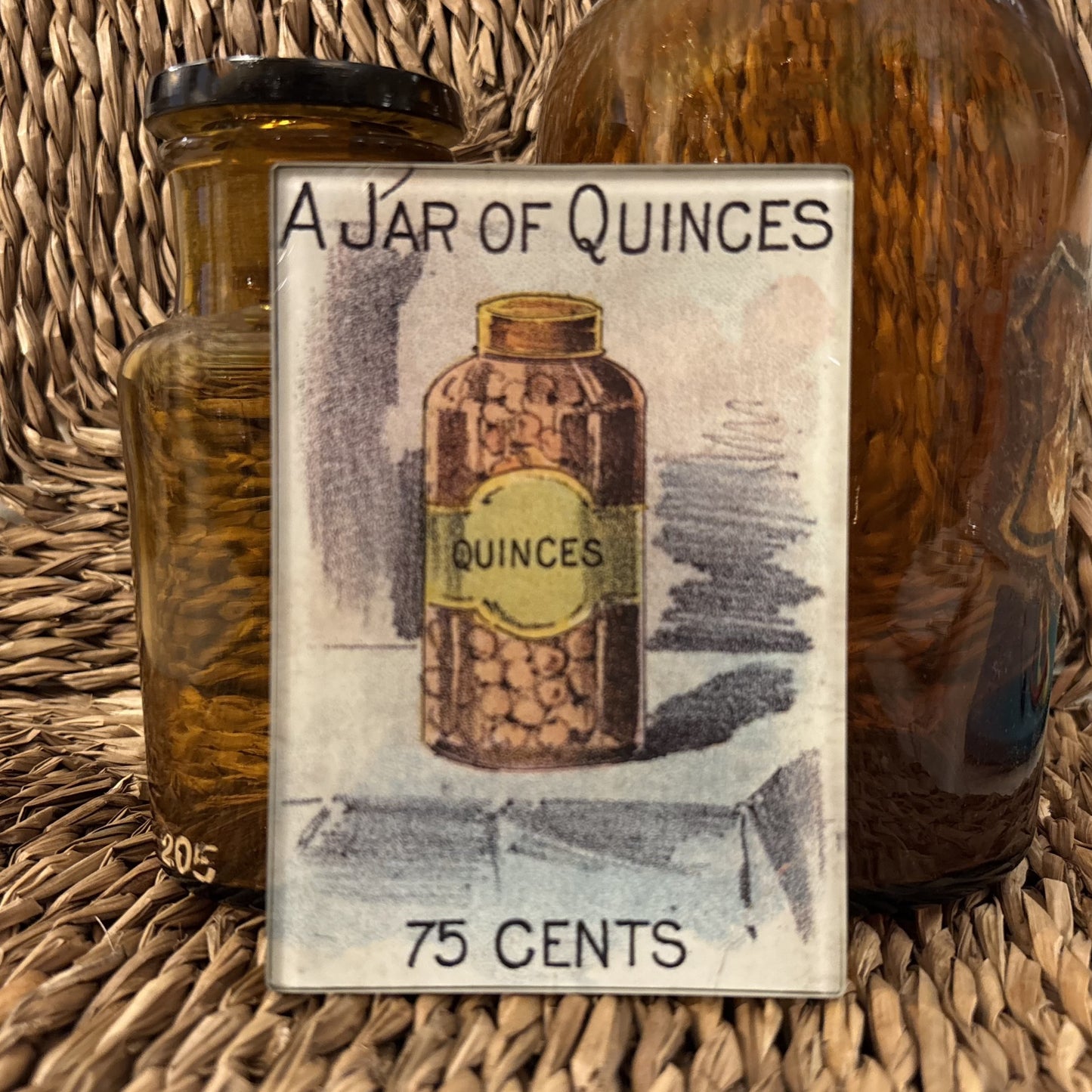 A Jar of Quinces Tiny Rectangular Tray