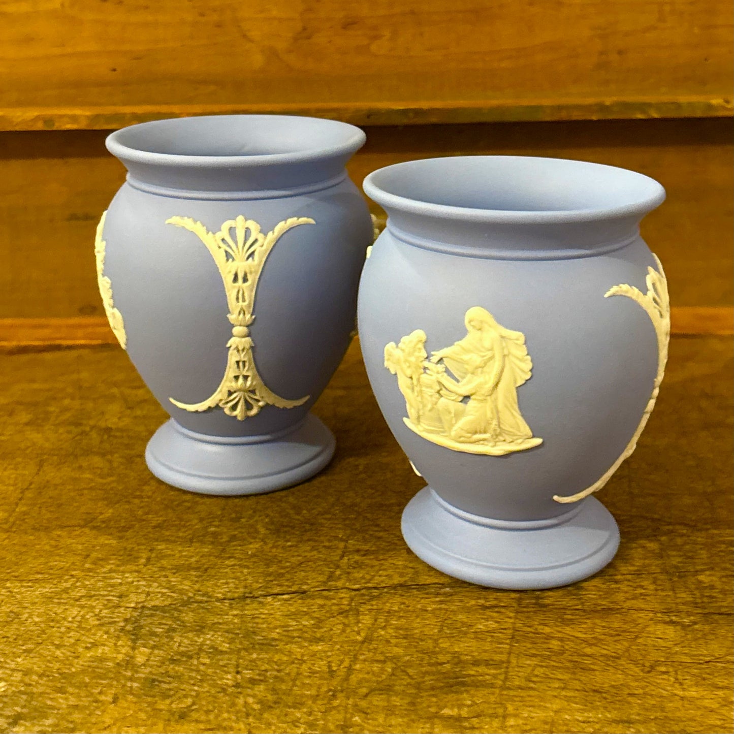 Vintage Wedgwood Small Vase, Blue