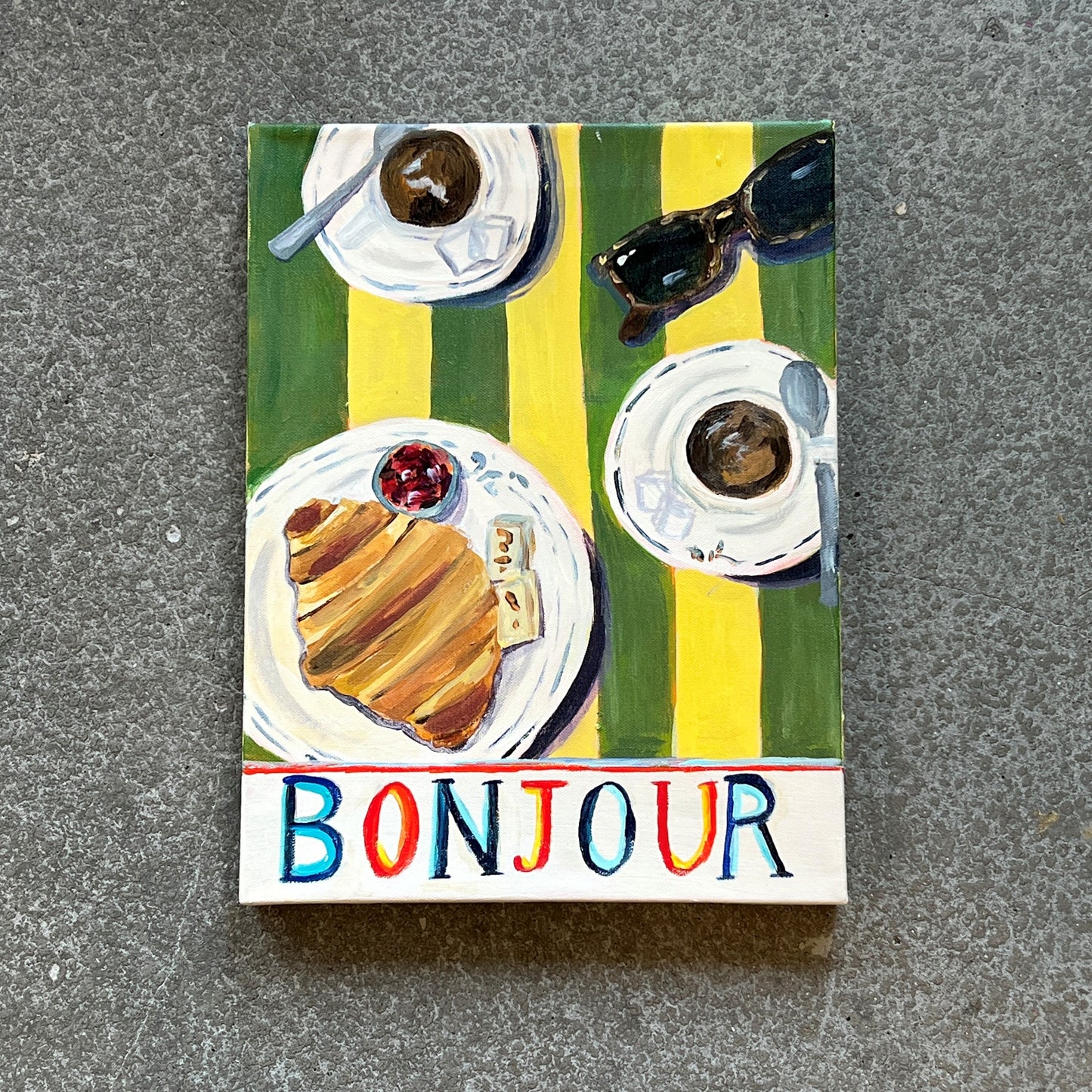 Bonjour Stripes by Mindy Carpenter