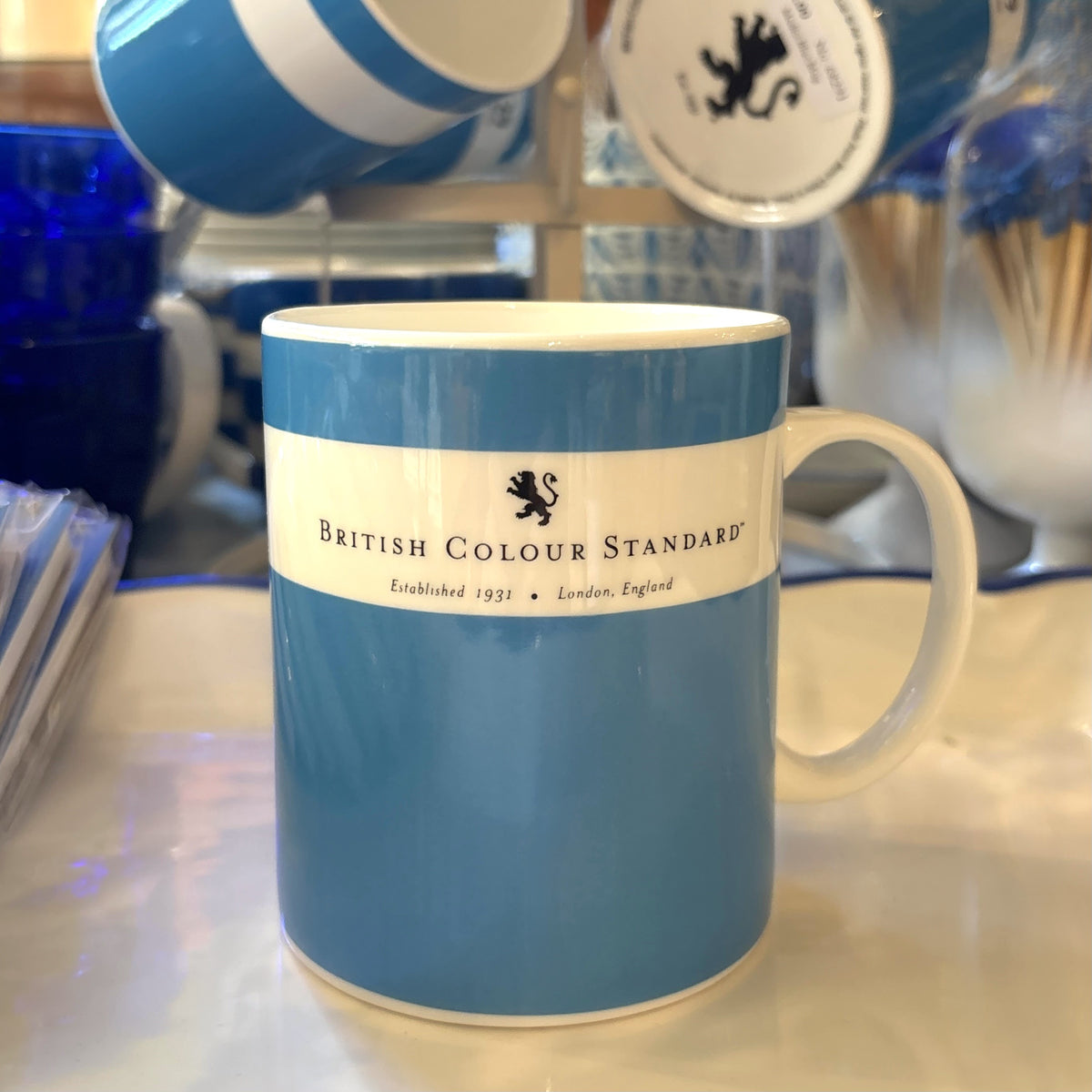 Medici Blue Mug