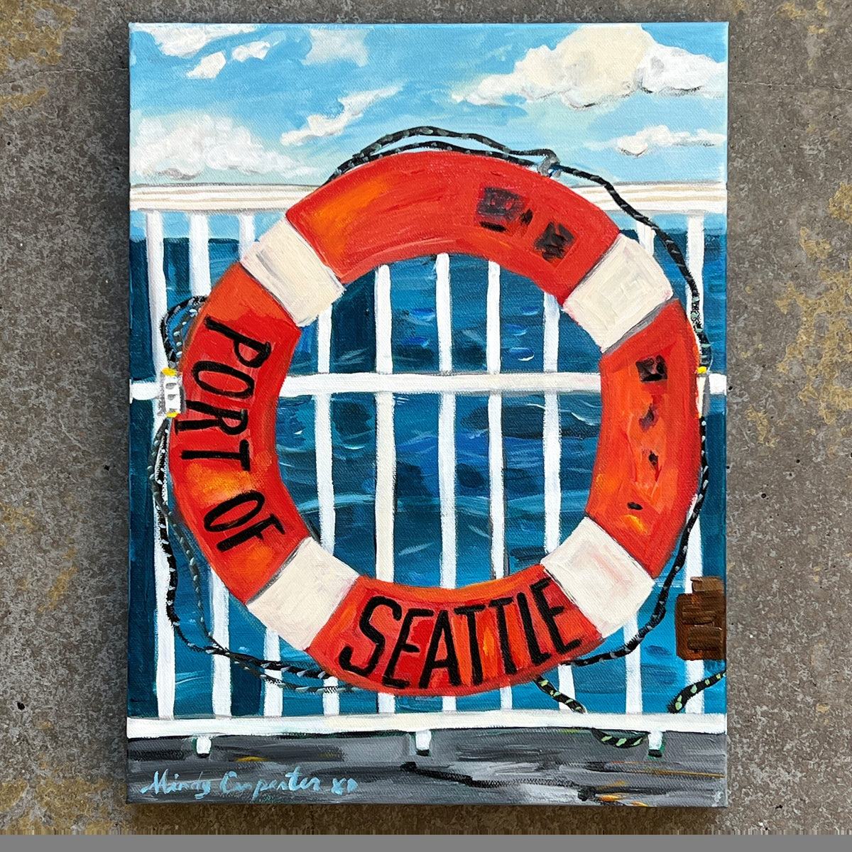 Ferry Ride by Mindy Carpenter