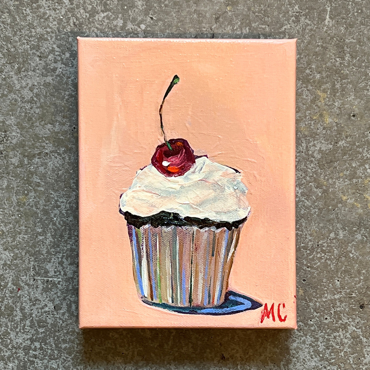 Chocolate Cupcake by Mindy Carpenter