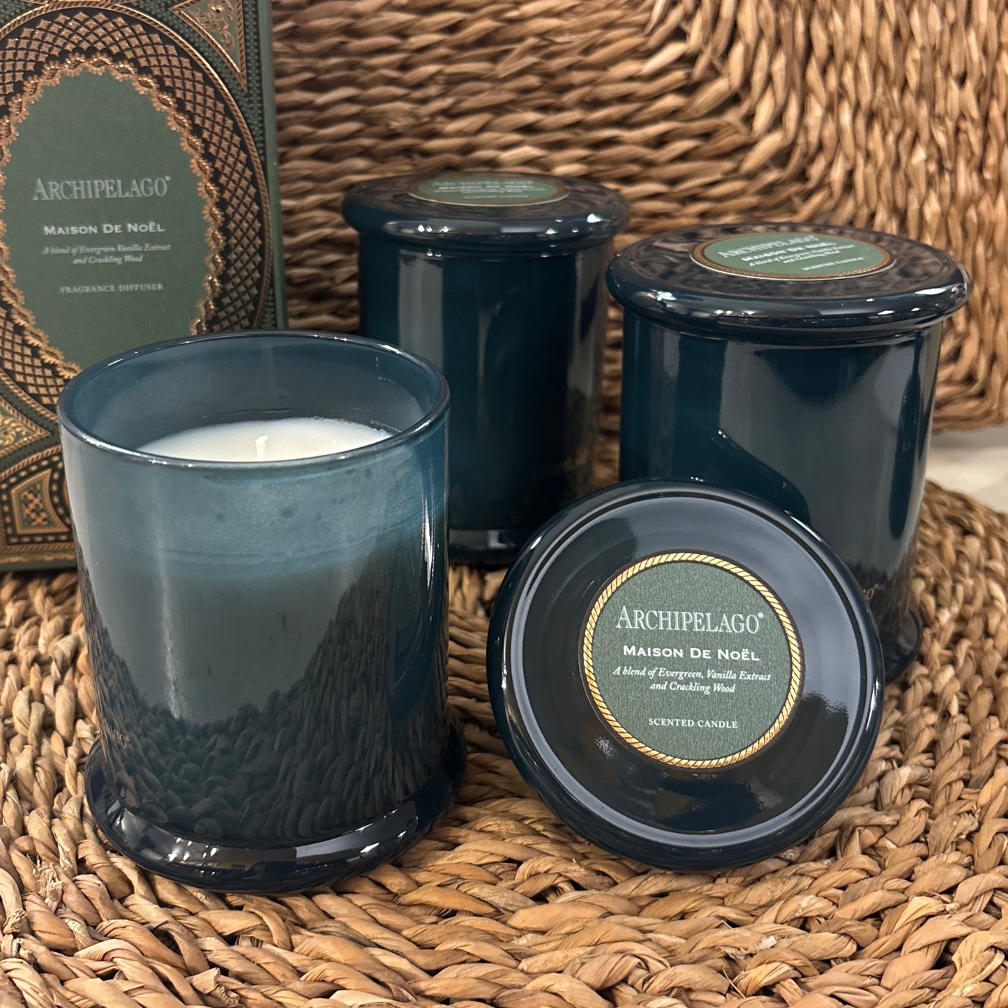 Maison de Noel Jar Candle