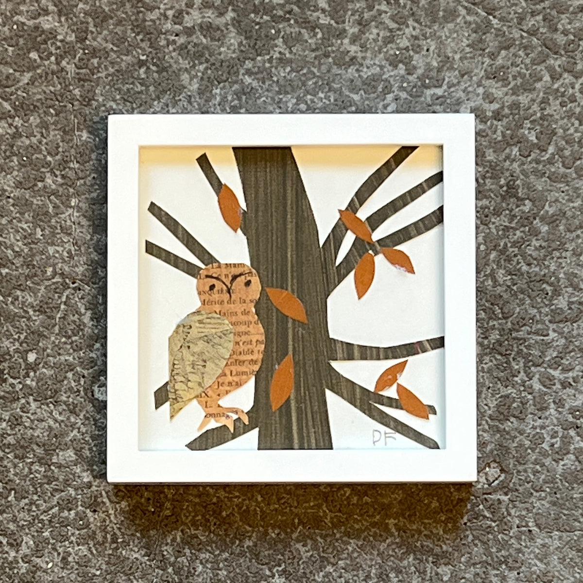 Owl in Tree by Denise Fiedler