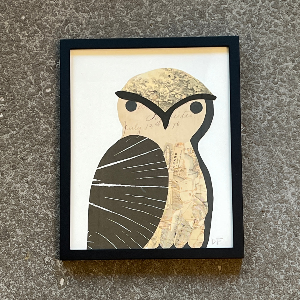 3/4 Owl by Denise Fiedler