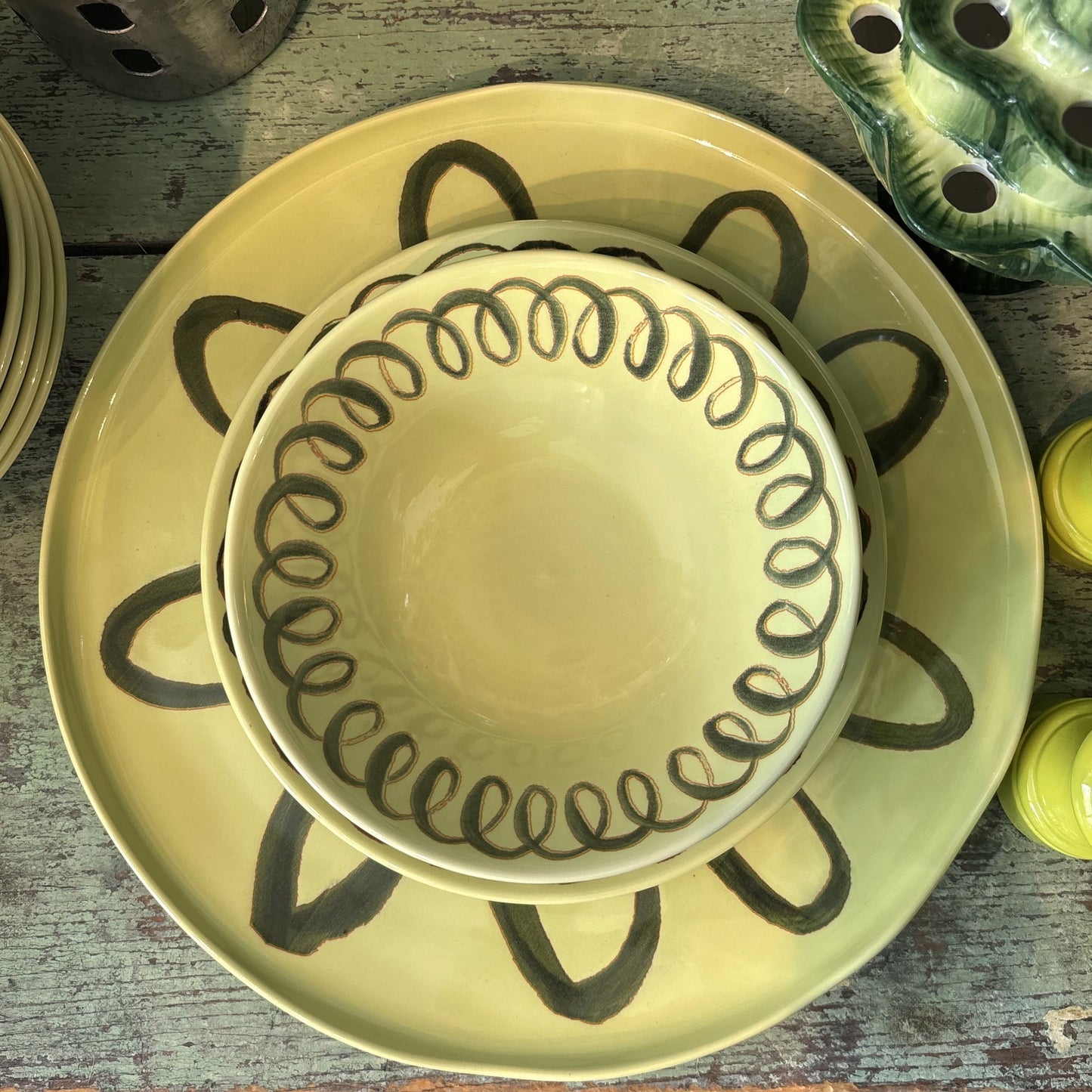 Hand Painted Charger Plate