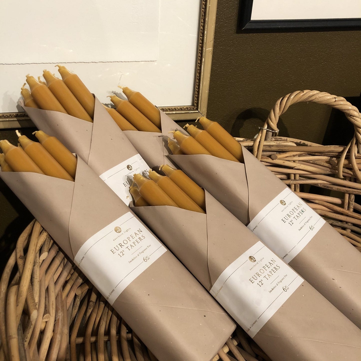 Caramel European Taper Set