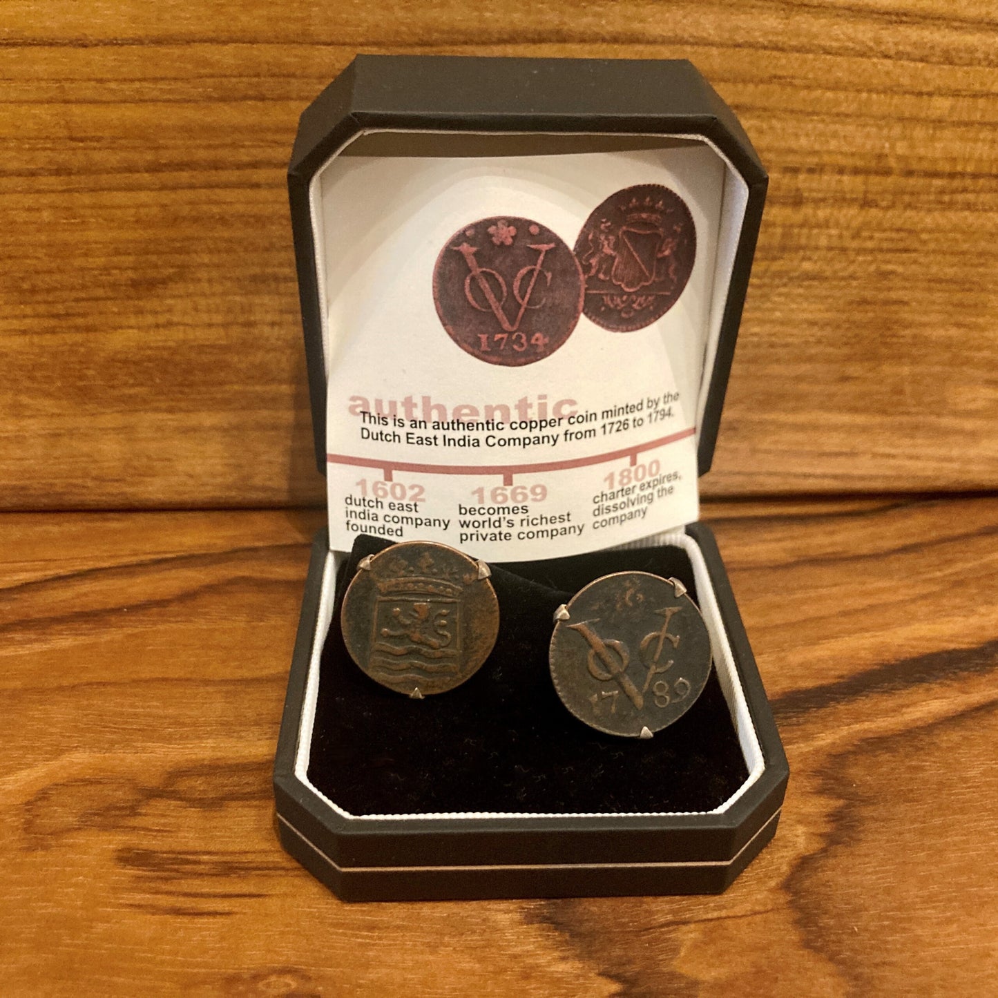 Dutch Coin Cufflinks