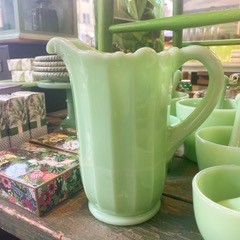 Jadeite Pitcher
