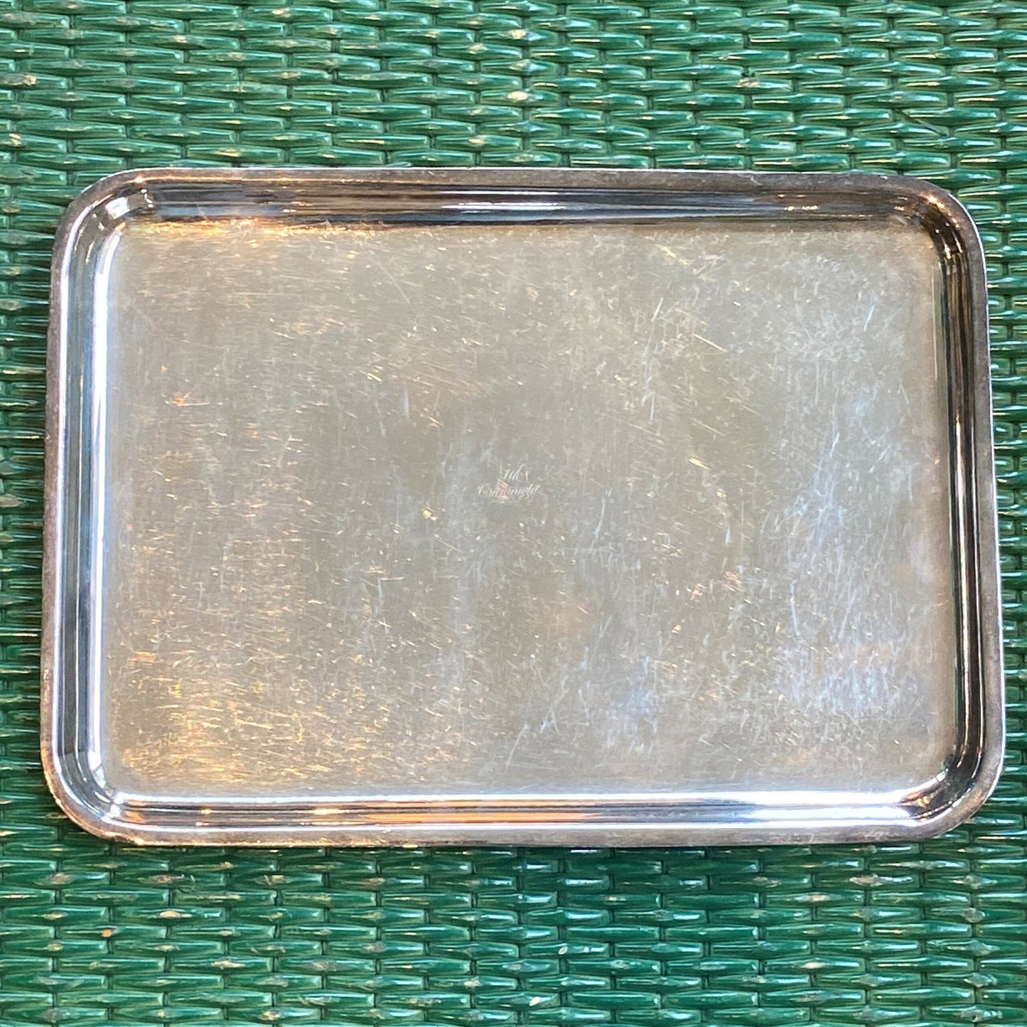 Vintage Hotel Silver Connaught Plain Tray