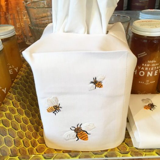 Bees Tissue Box Cover