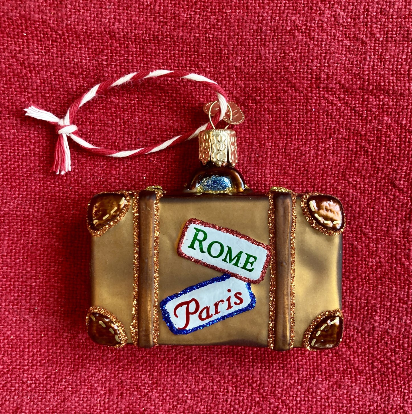 Suitcase Tree Ornament