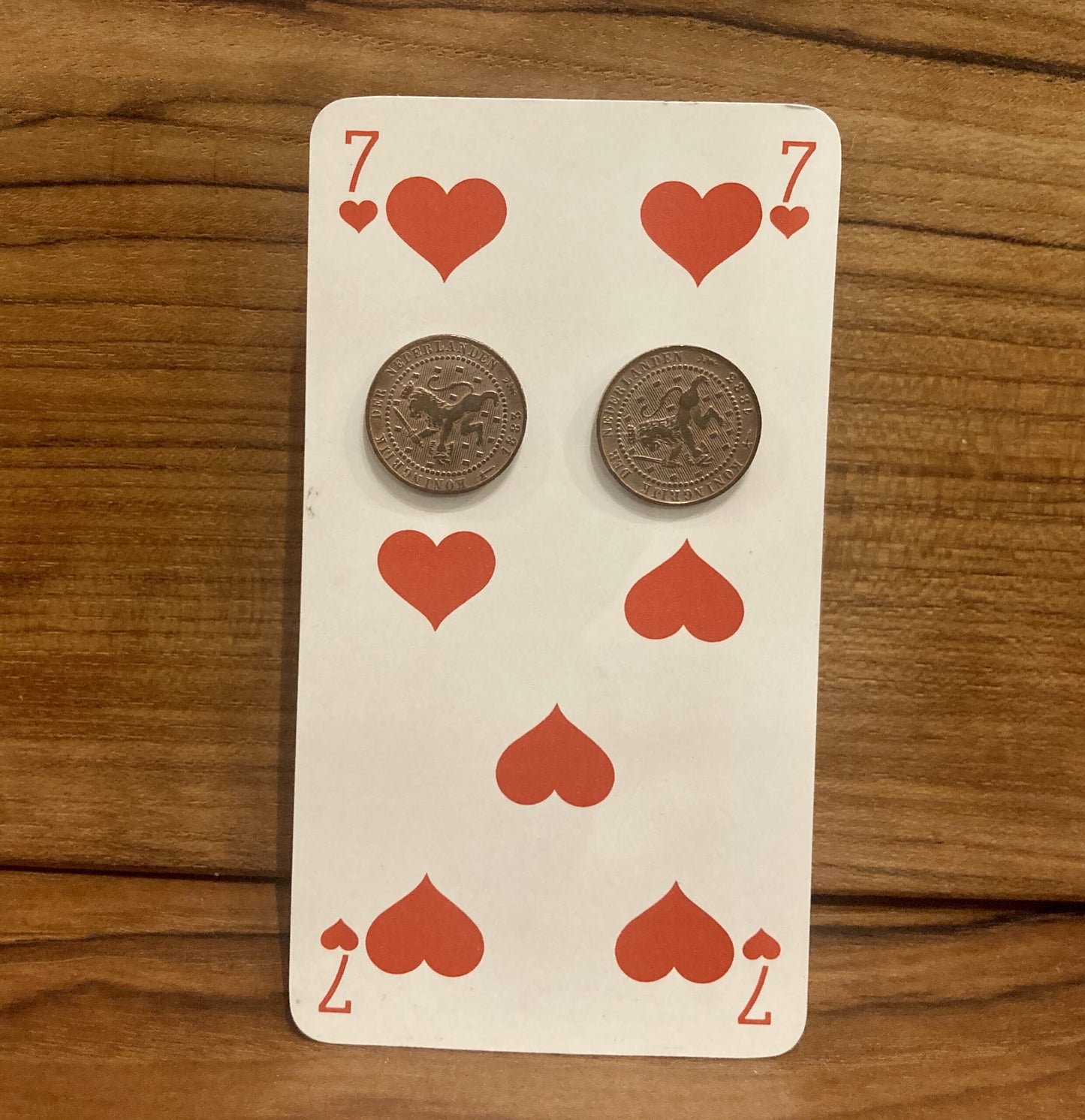 Dutch Copper Coin Cufflinks