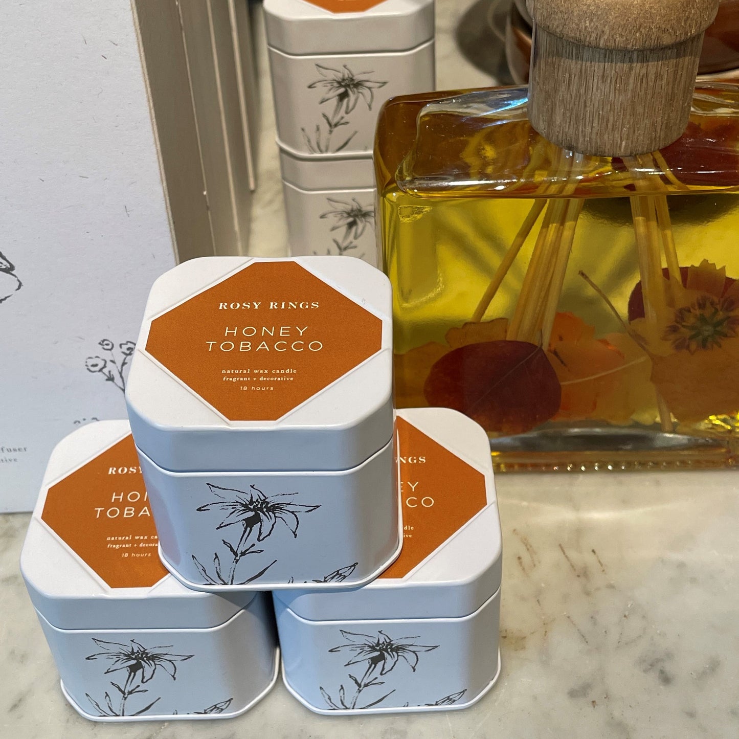 Honey Tobacco Travel Tin