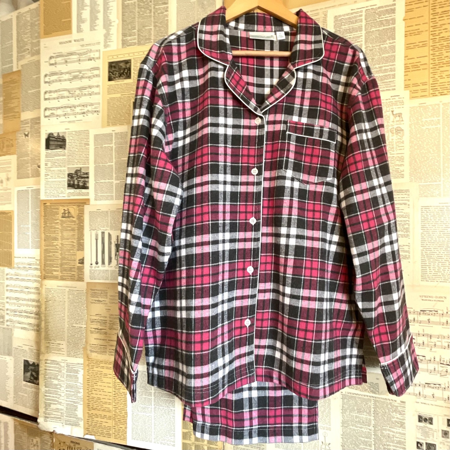 Maggie flannel Pajama, XL