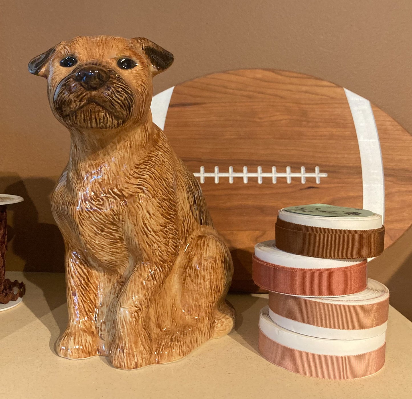 Border Terrier Flower Vase