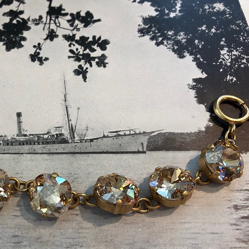Champagne Crystal Bracelet