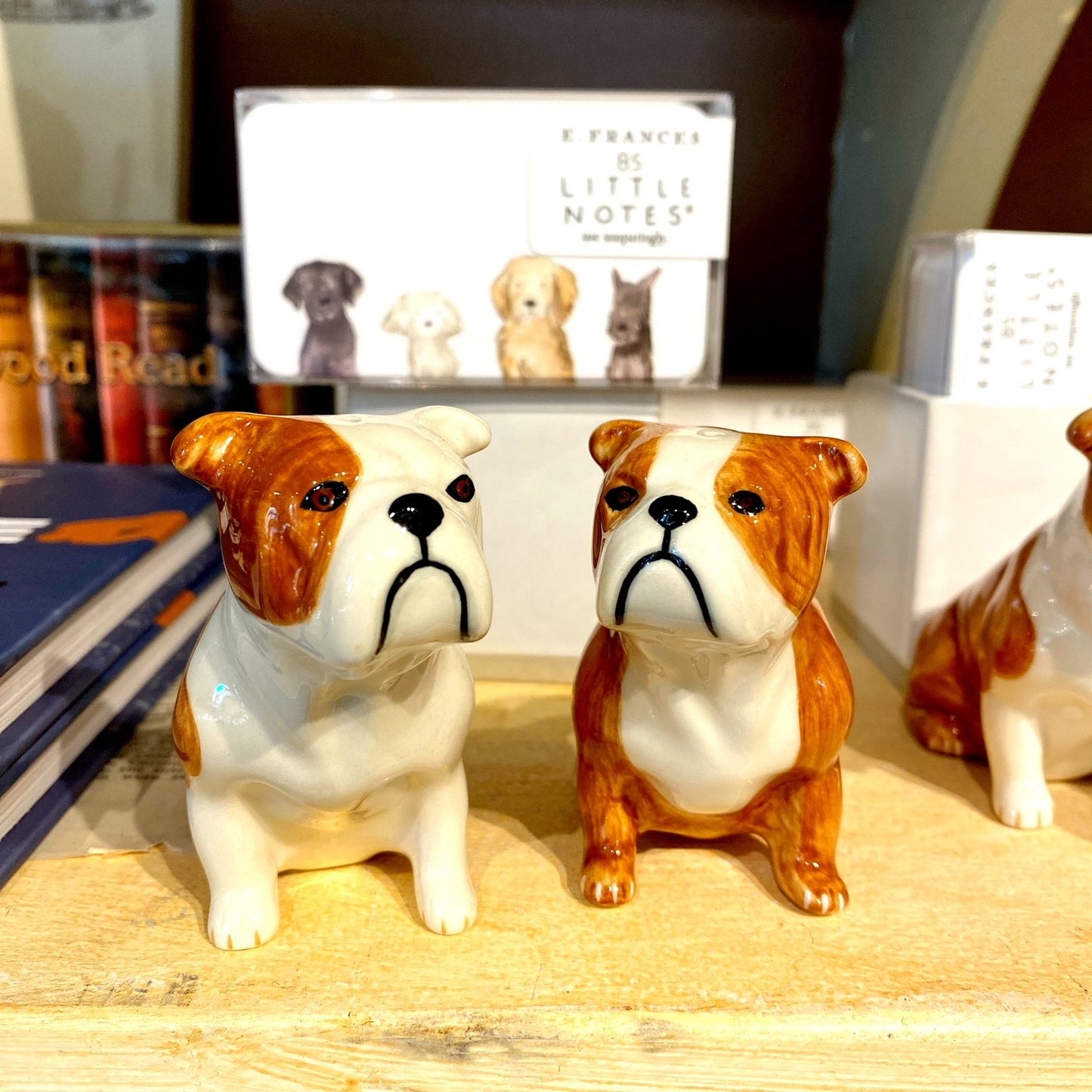 English Bulldog Salt & Pepper Set
