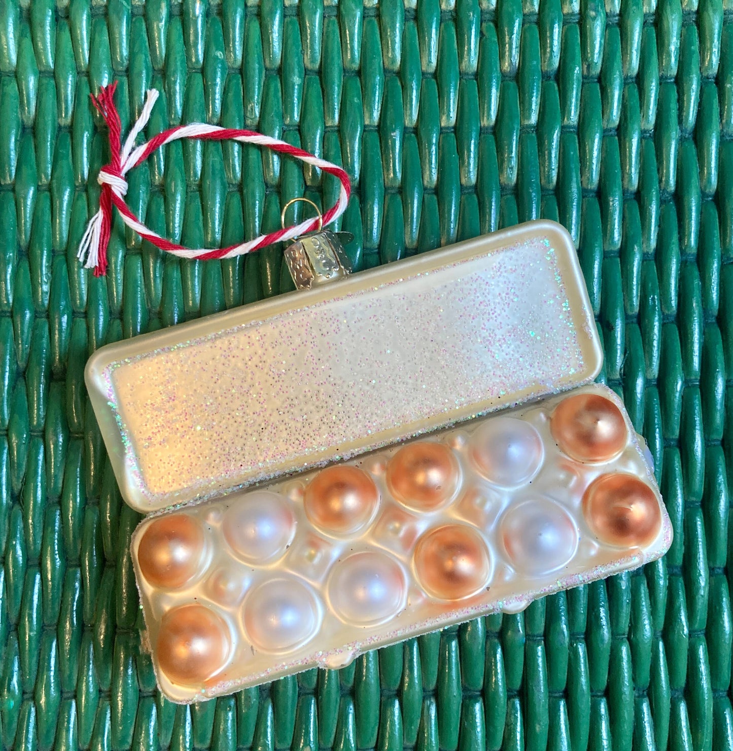 Egg Carton Ornament