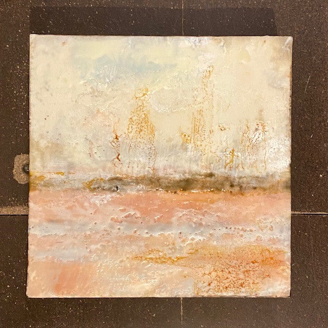 Seascape Encaustic #6, Small