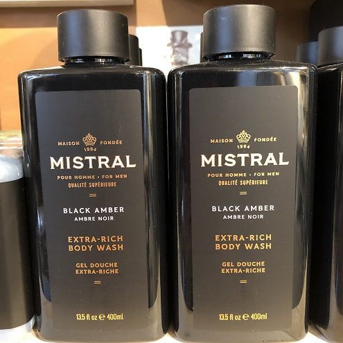 Black Amber Body Wash