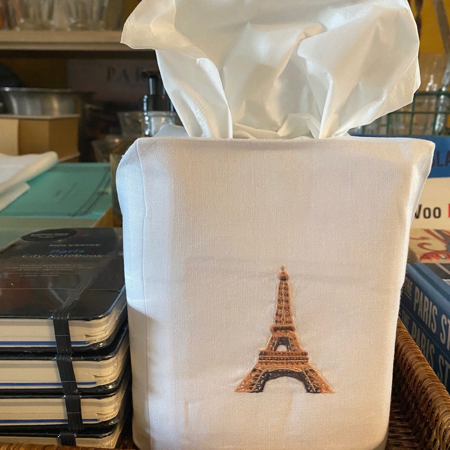 Eiffel Tower Tissue Cover