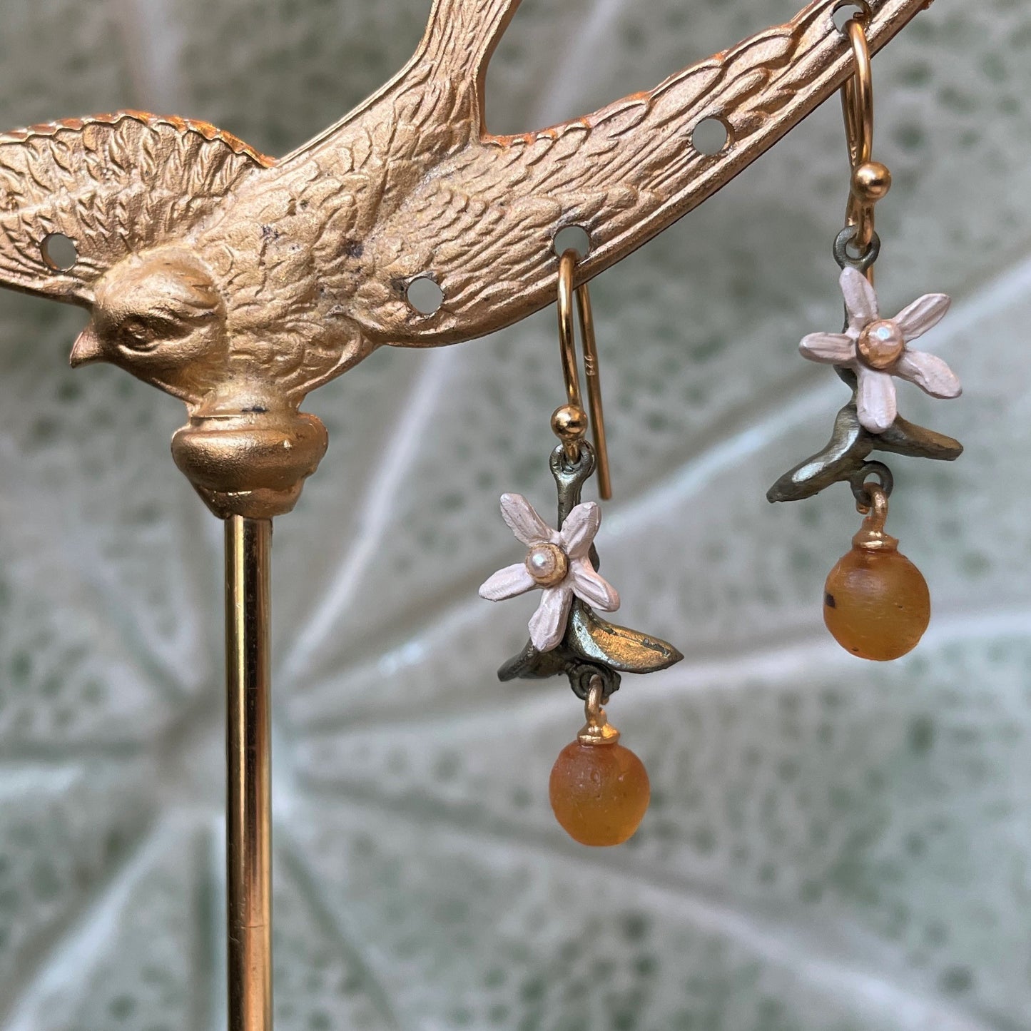 Orange Blossom Earrings