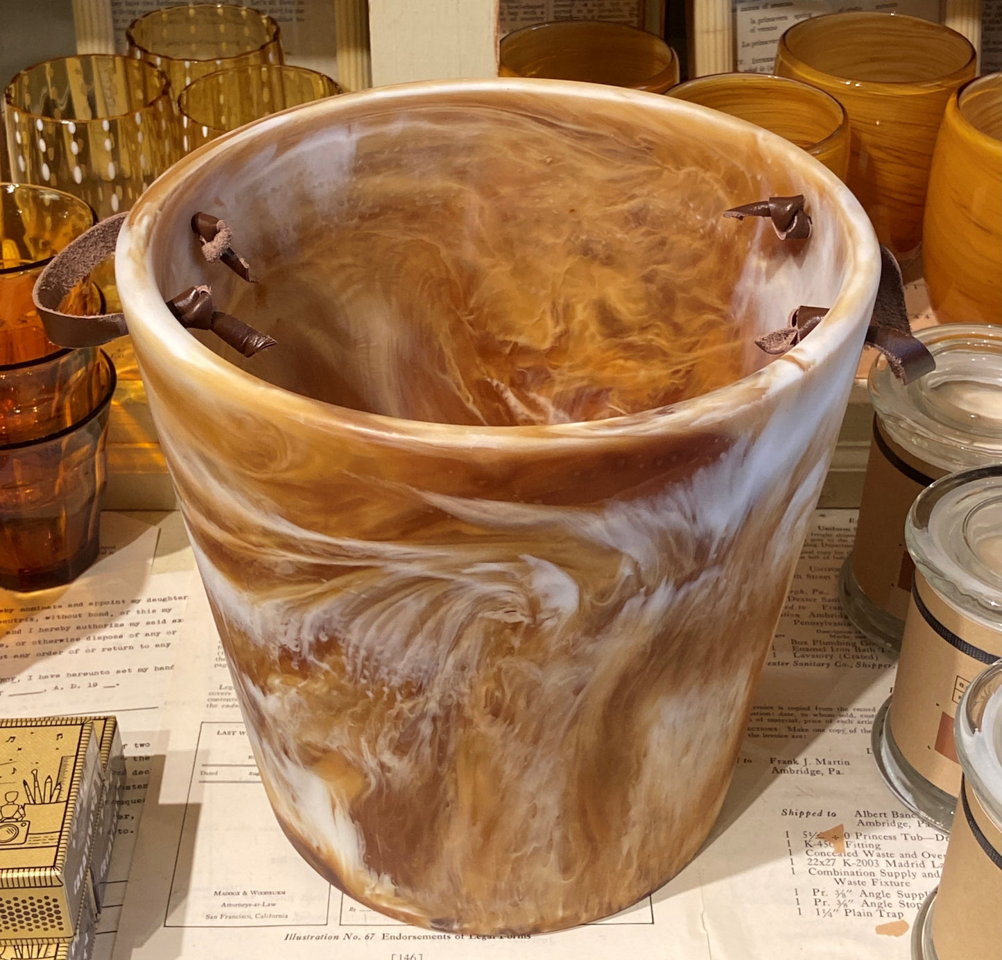 Amber Champagne Bucket