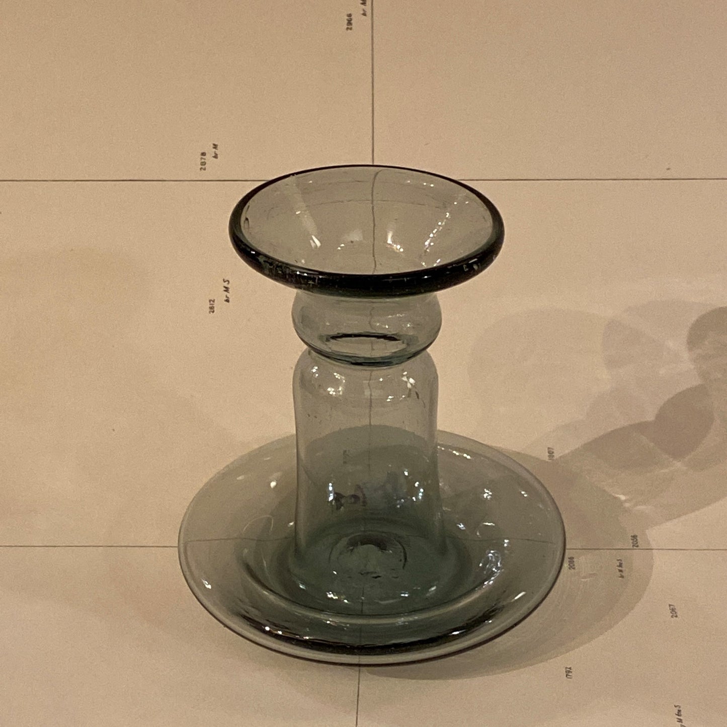 French Porta Smoke Candlestick