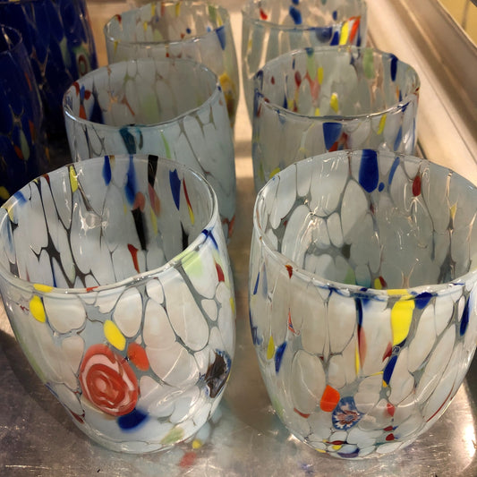 Sky Blue Murano Tumbler