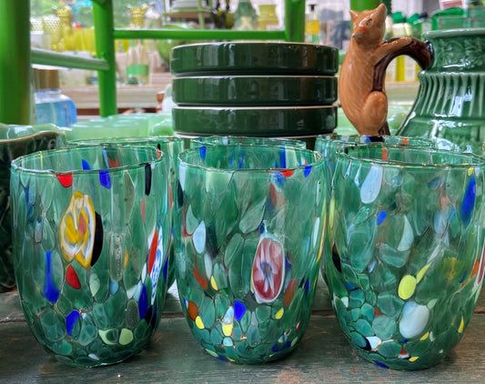 Green Murano Tumbler