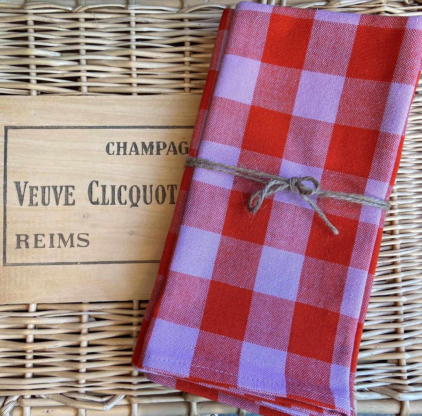 Poppy Red Napkin Set