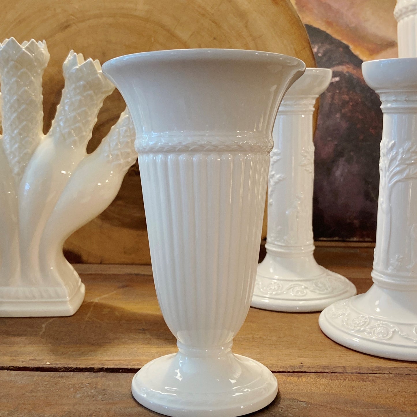 Wedgwood Trumpet Vase, 7"