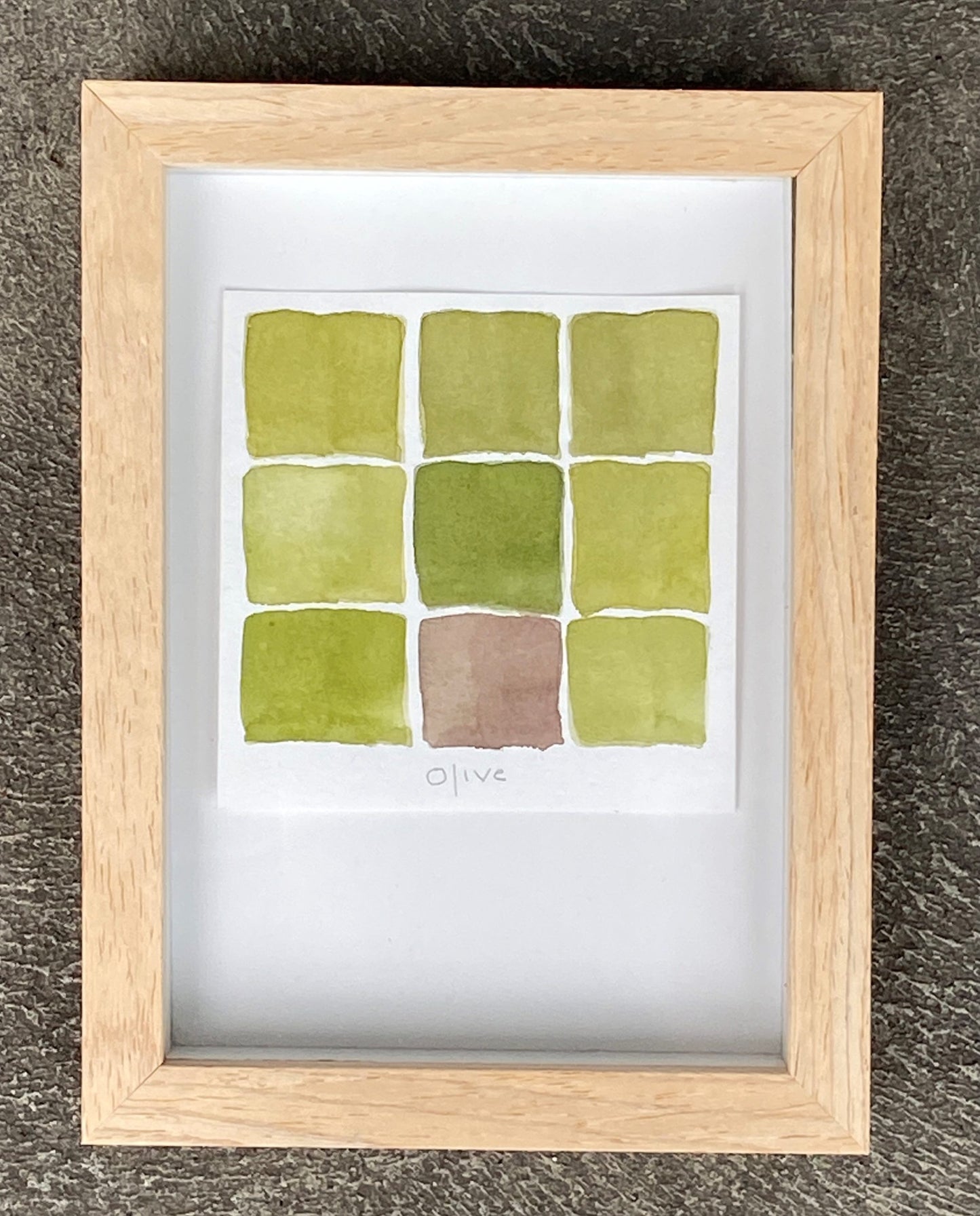 Olive Painting by Lorene Edwards Forkner