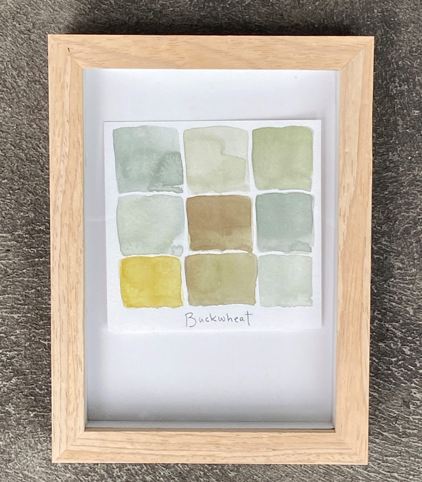 Buckwheat Painting by Lorene Edwards Forkner