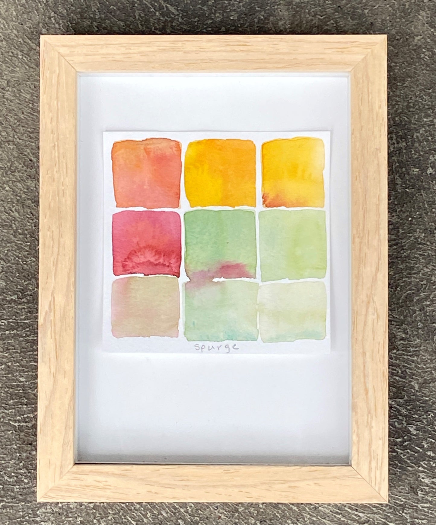 Spurge Painting by Lorene Edwards Forkner