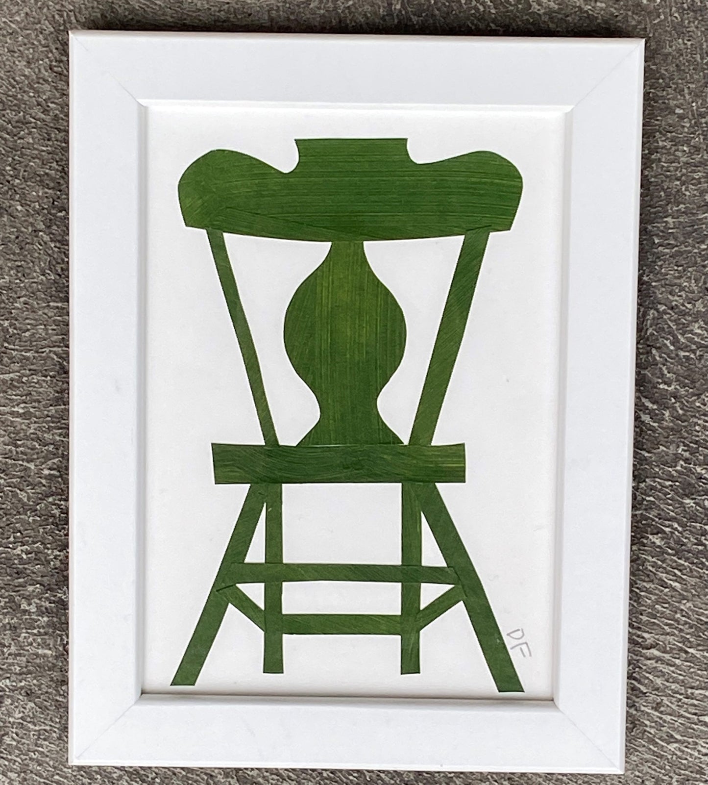 Primitive American Chair, Denise Fiedler