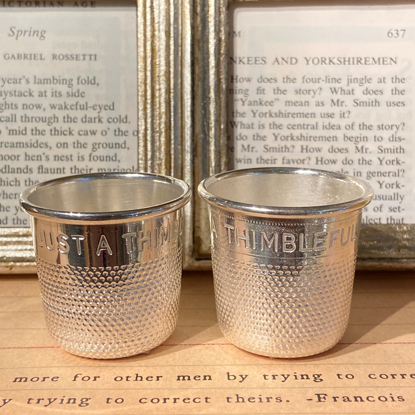 Hotel Silver Thimbleful Bar Jigger
