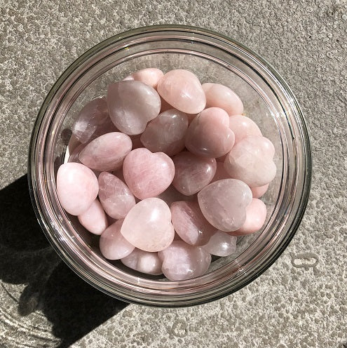 Rose Quartz Heart