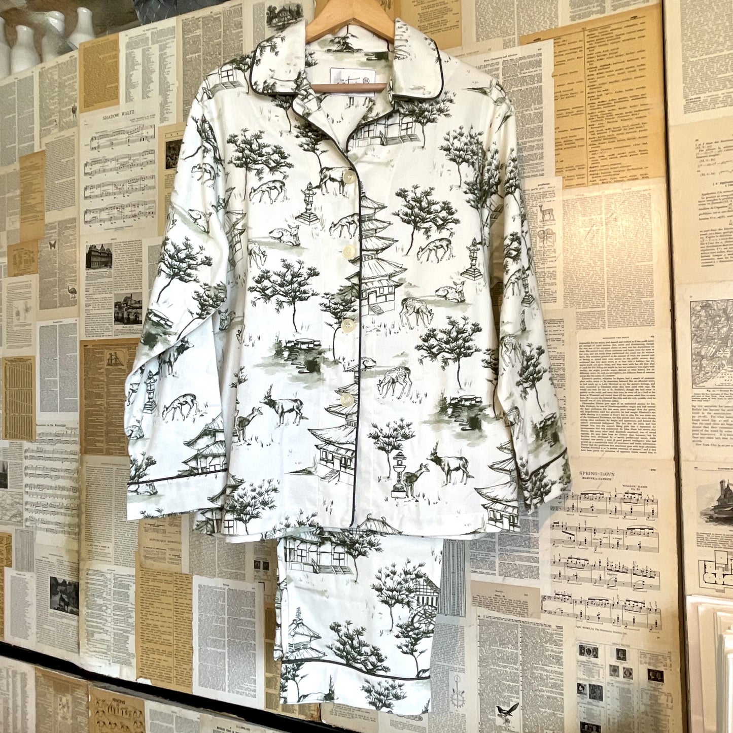 Zen Garden Pajama Set, Medium